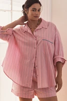 By Anthropologie Oversized Pajama Shirt