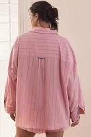 By Anthropologie Oversized Pajama Shirt