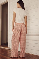 By Anthropologie Jacquard Boxer Pants