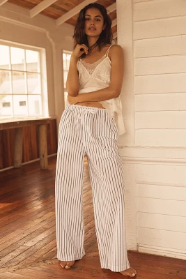 By Anthropologie Drawstring Boxer Pants