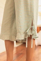 By Anthropologie Ruffle Capri Pajama Pants