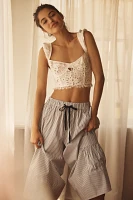 By Anthropologie Gaucho Boxer Pants
