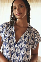 Cecilia Pettersson V-Neck Printed Dress