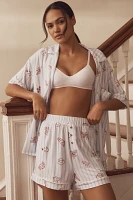 The Briar Piped Pajama Shorts