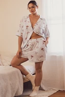 The Briar Piped Pajama Shorts