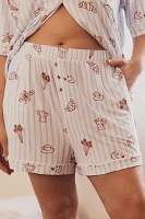 The Briar Piped Pajama Shorts