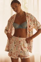 The Briar Piped Pajama Shorts