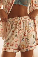 The Briar Piped Pajama Shorts