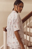 The Briar Piped Pajama Shirt: Short-Sleeve Edition
