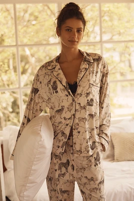 The Briar Piped Pajama Shirt: Long-Sleeve Edition