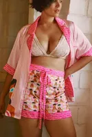 Barbie™ x Karen Mabon Short-Sleeve Poolside Pajama Set