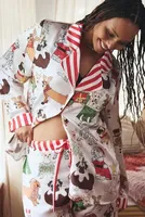 Karen Mabon Holiday Dog Long-Sleeve Pajama Set