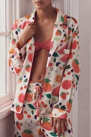 Karen Mabon Juicy Fruit Long-Sleeve Pajama Set