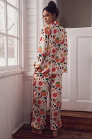 Karen Mabon Juicy Fruit Long-Sleeve Pajama Set