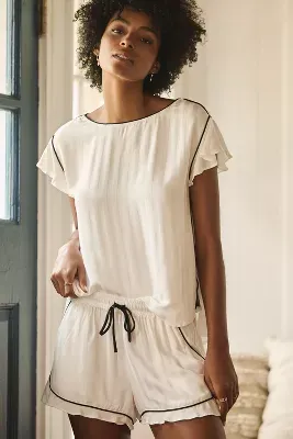 By Anthropologie Flutter Tee