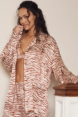 Love Stories Cedric Silk Pajama Shirt