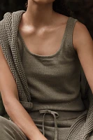 Eberjey Cropped Sweater Tank