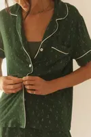 Eberjey Short-Sleeve Shorts Pajama Set