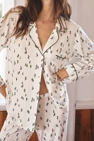 Eberjey Gisele Long-Sleeve Printed Pajama Set