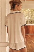 Eberjey Frida Relaxed Shorts Pajama Set