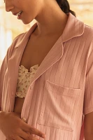 Eberjey Gisele Rib Relaxed Short Pajama Set