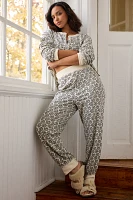 By Anthropologie Waffle-Knit Pajama Pants