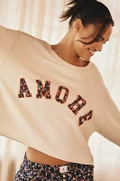 By Anthropologie Graphic Sweatshirt