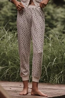 By Anthropologie Waffle Jogger Pants