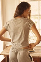 By Anthropologie Knit Baby Tee