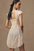 By Anthropologie Ballerina Sheer Mini Dress