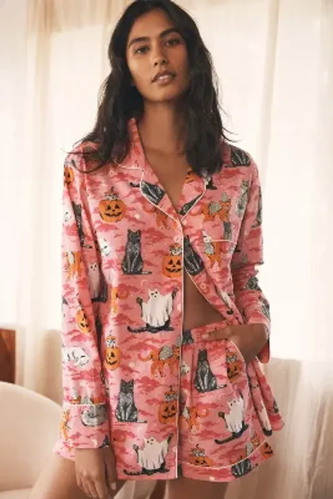 Reverie Francis Long-Sleeve Pajama Set