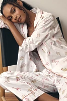 Printfresh Embroidered Pajama Set