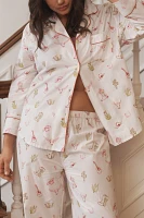 Printfresh Embroidered Pajama Set