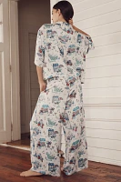 Printfresh Parisian Satin Pajama Set