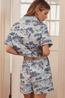 Printfresh Golf Toile Short Pajama Set