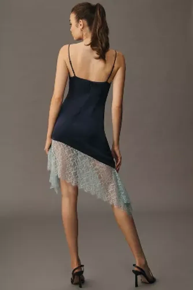 By Anthropologie Lace-Trimmed Dress