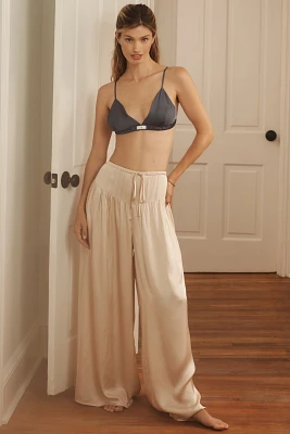 By Anthropologie Basque-Waist Pajama Pants