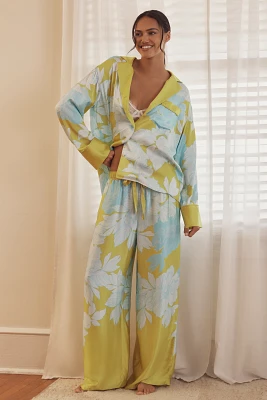 By Anthropologie Silky Pajama Pants