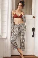 The GREAT. SLEEP Plaid Pajama Top