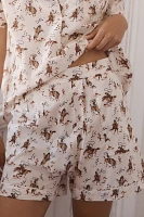 The GREAT. SLEEP Square Pajama Shorts