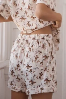 The GREAT. SLEEP Square Pajama Shorts