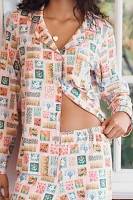 BedHead PJs x Anthropologie Love Stamps Pajama Set