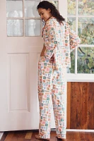 BedHead PJs x Anthropologie Love Stamps Pajama Set