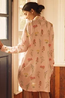 BedHead PJs Plus Western Wildflowers Boyfriend Pajama Shirt