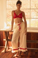 Damson Madder Tula Frilly Hem Trouser Pants