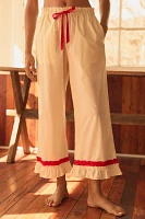 Damson Madder Tula Frilly Hem Trouser Pants