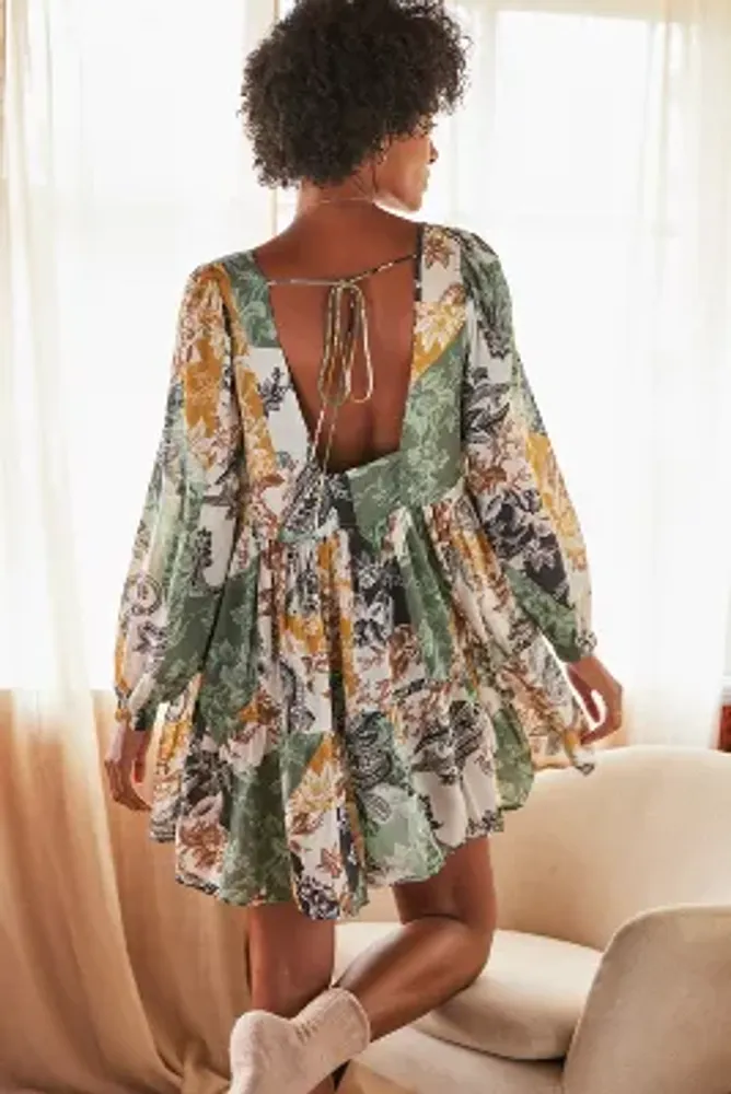 By Anthropologie Tiered Mini Dress