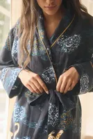 By Anthropologie Flannel Robe