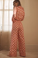 By Anthropologie Flannel Pajama Pants