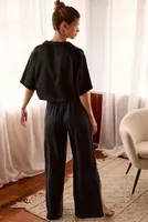 Lunya Washable Silk Pants Set